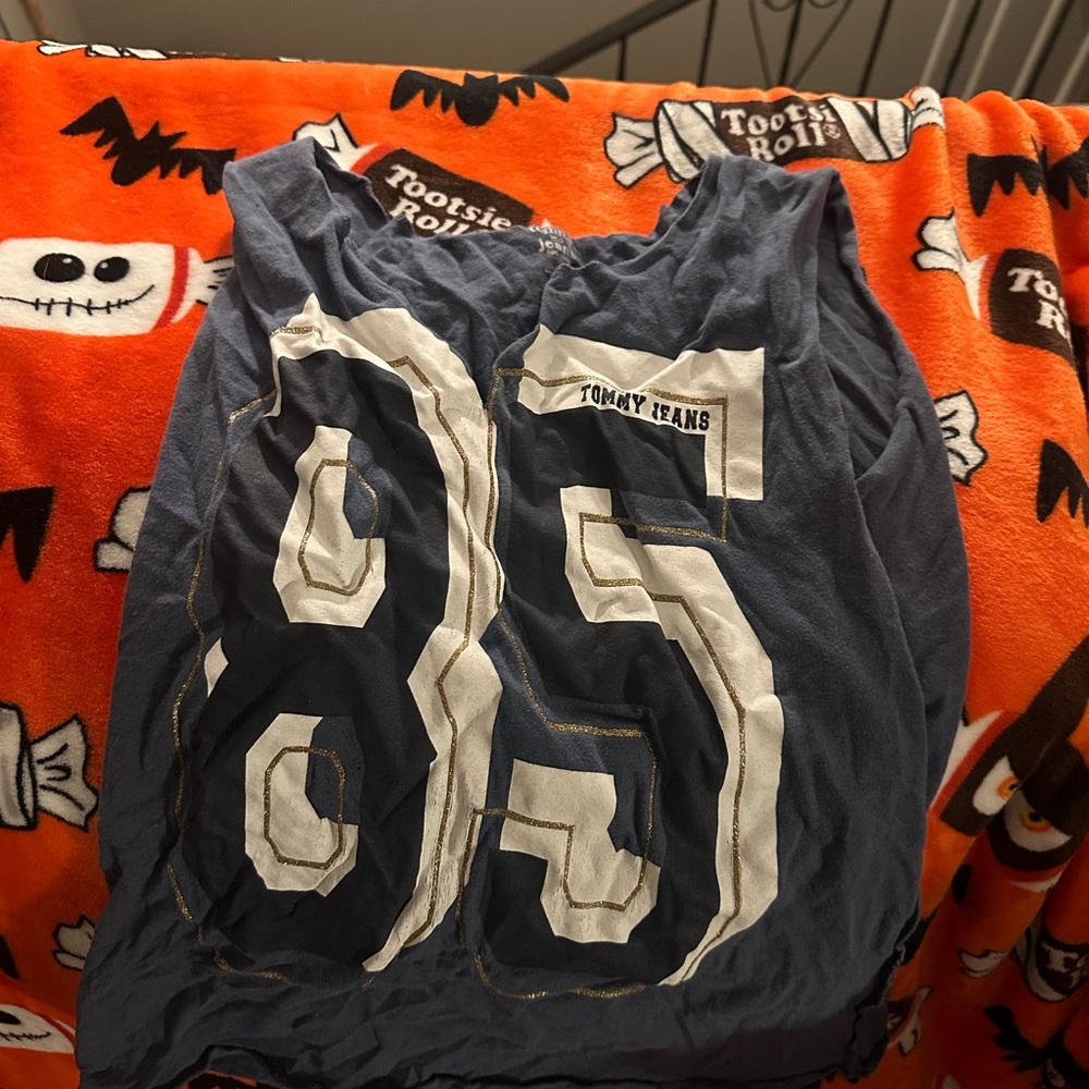 Tommy Hilfiger Kids Navy Graphic Tank Top